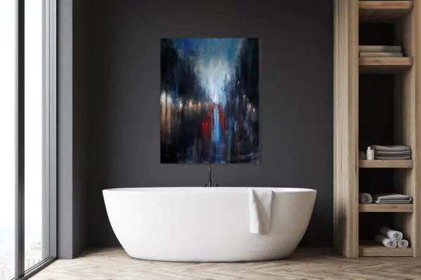 Paris Rain - Canvas Print - Image 4